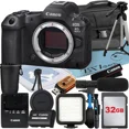 thumbnail image 1 of Canon EOS R5 Mark II Appareil Photo Sans Miroir (Boîtier Seulement) avec Carte Mémoire 32 Go + Étui + Flash LED + Ensemble d'Accessoires ZeeTech, 1 of 5