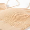 thumbnail image 5 of WZXFASHION Lady's Two Piece Set Seamless Top Strap Breast Pad Thread Plus Size Underwear Bra A L, 5 of 5