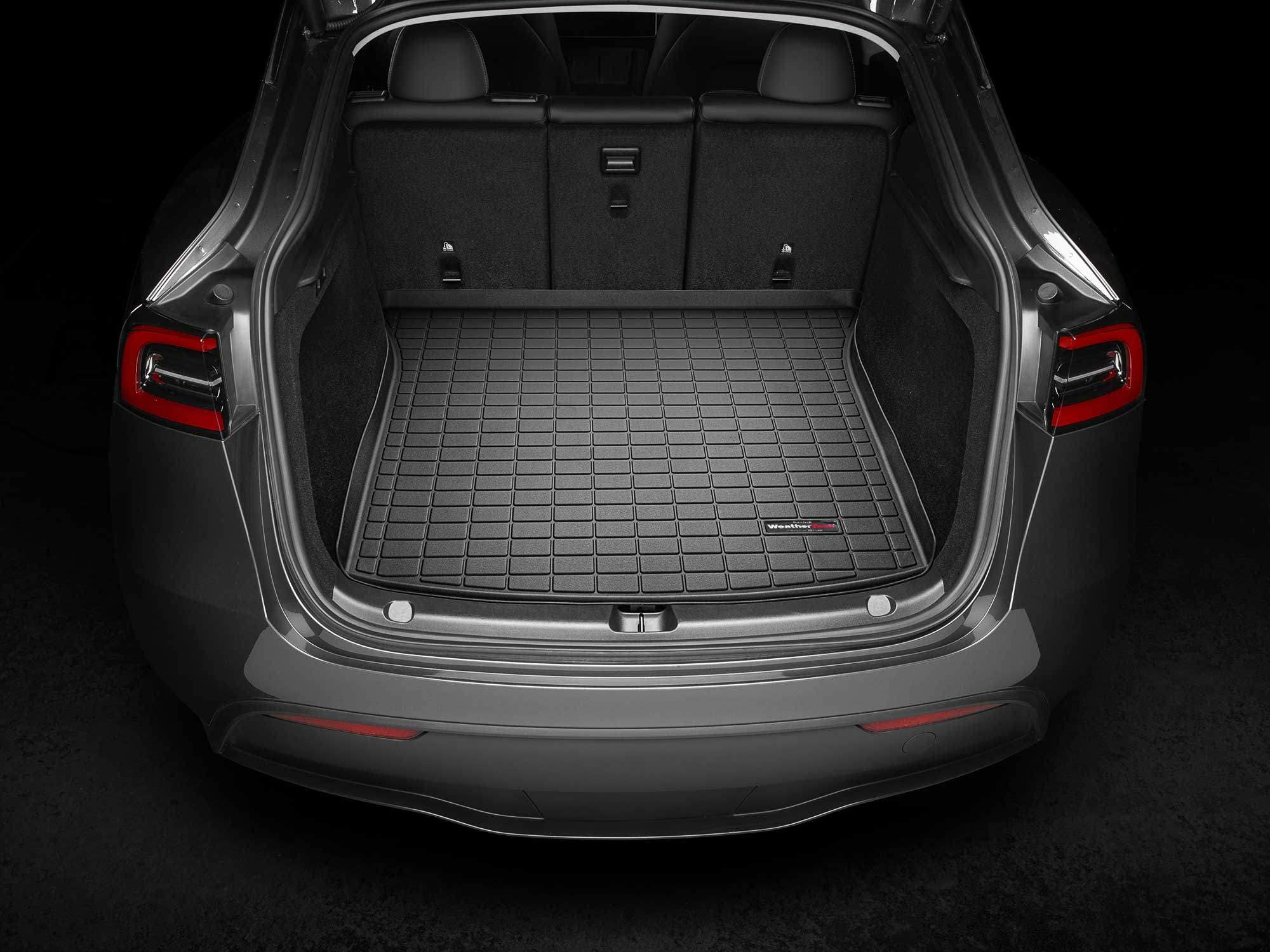 WetherTechCrgoTrnkLinercomptiblewith2026-2026TelModelY-Behind2ndRow,Blck