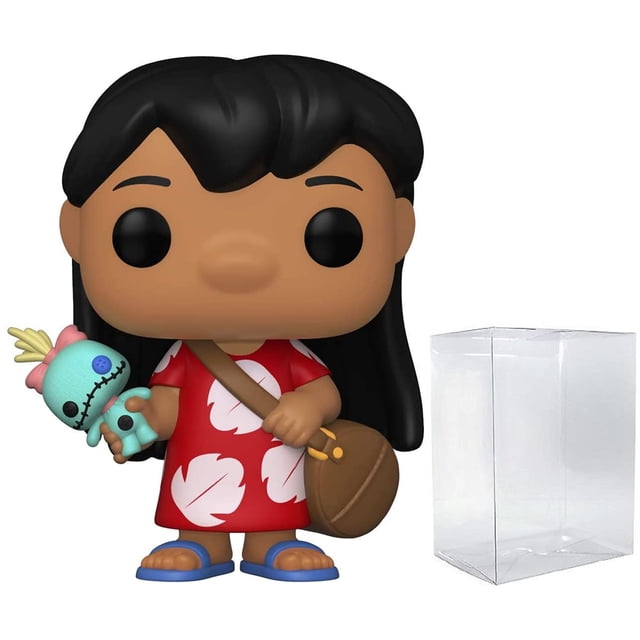 ¡Papá! Figura de vinilo Funko Disney Lilo & Stitch Lilo con Scrump