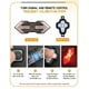 thumbnail image 3 of Señales de giro para bicicleta, luz trasera brillante para bicicleta con señales de giro, luz trasera LED recargable por USB, intermitentes de bicicleta con control remoto inalámbrico, luz d, 3 of 5
