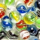 thumbnail image 3 of 100 Pieces Traditional Assorted Colorful Classic Retro Glass Marbles Cats Eye Marbles Classic Game Toys G, 3 of 5