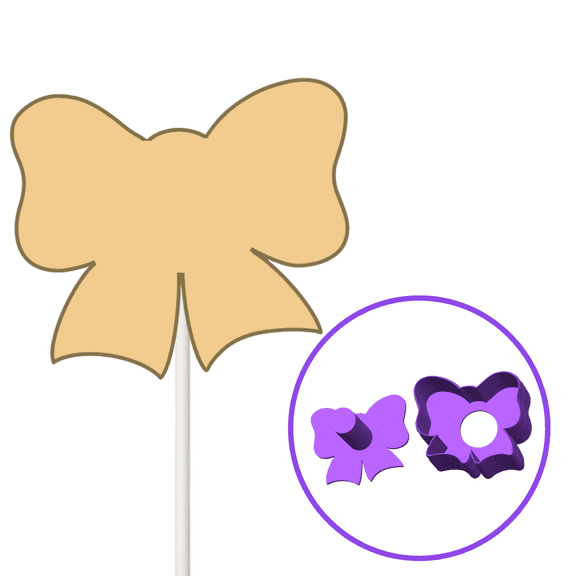 Bow Cake Pop Mold #2