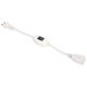 thumbnail image 5 of Cable De Extensión Polarizado De 2 Clavijas, Cable De Extensión De Alimentación De EE. UU. Ignífugo Con Interruptor Para Enchufe 1-15P&nbsp;macho&nbsp;a&nbsp;1-15R&nbsp;hembra, 5 of 8