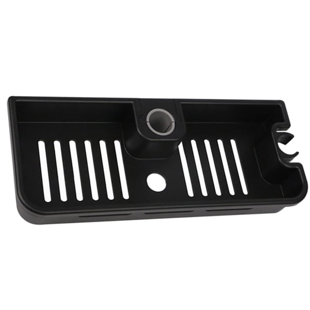 Matsuzay Estante de baño Estante de almacenamiento de ducha de plástico Ajustable Perforación libre Soporte de baño Type1 NO1