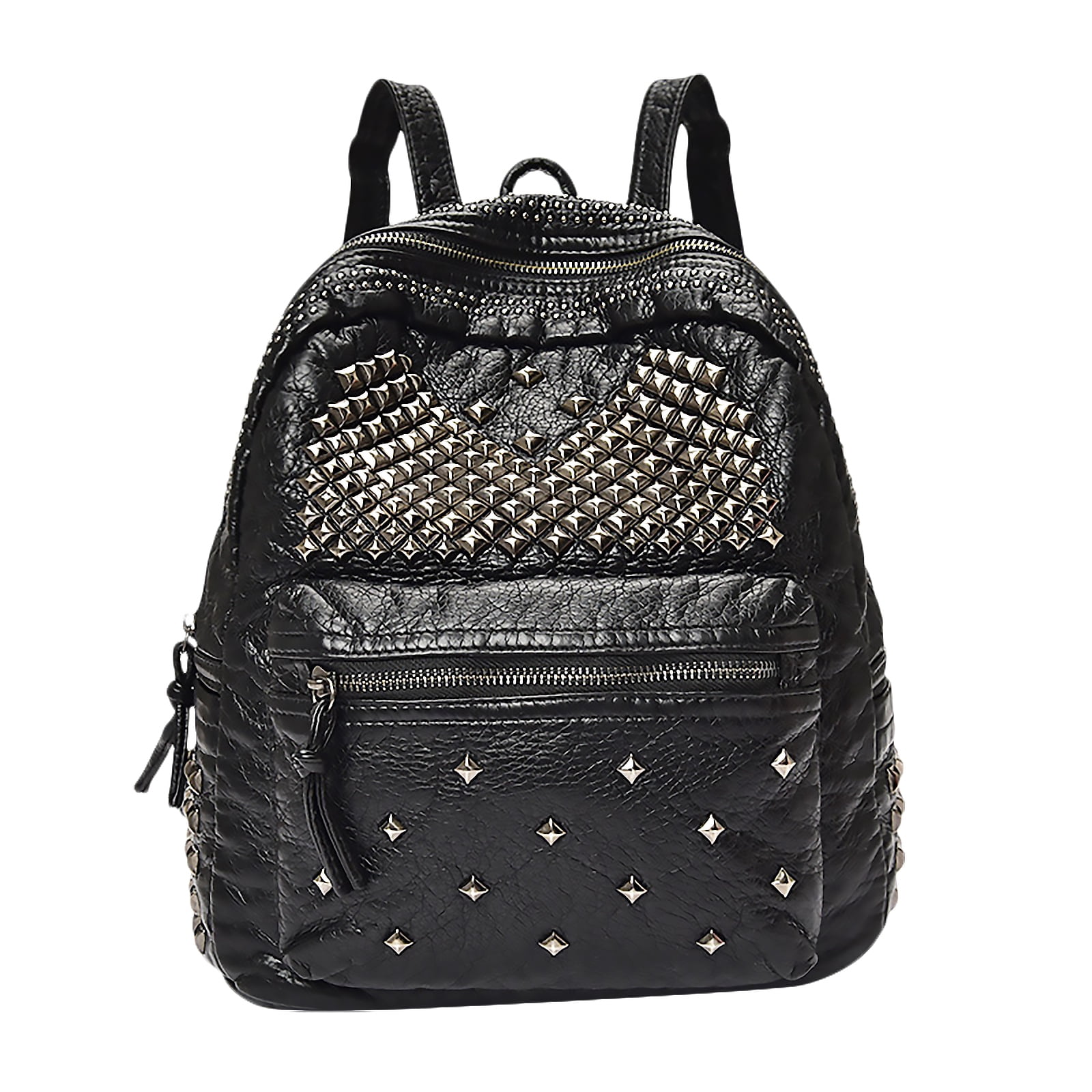 studded backpack purse