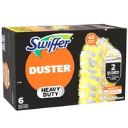 Swiffer Dusters Heavy Duty Duster Refills, Unscented, 6 Count