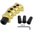 thumbnail image 1 of Perilla de cambio de marchas universal para coche Whataatahia, perilla de cambio de marchas para palanca de cambios de 8 mm/10 mm/12 mm de diámetro (dorada), 1 of 8