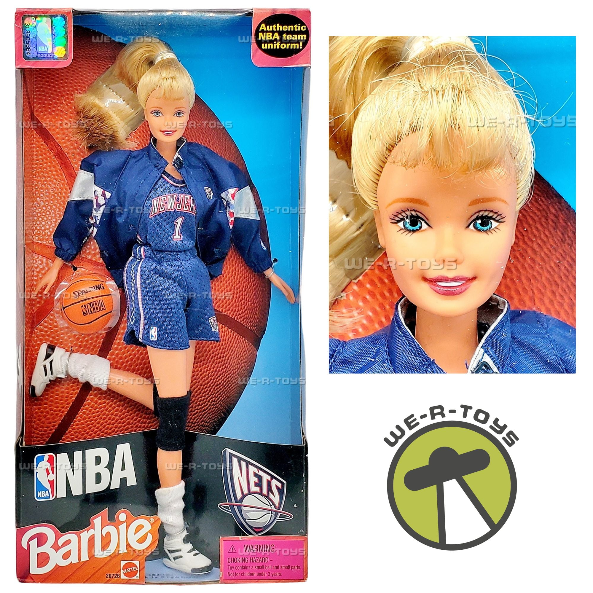 NBA Barbie Doll Los Angeles Lakers 1998 Mattel #20704 - Walmart.com