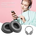thumbnail image 3 of Peggybuy 2pcs Leather Foam Sponge Headset Earmuff Universal Replacement Ear Pads Cushion, 3 of 8