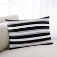 thumbnail image 2 of Minimalist Farmhouse Striped Body Pillow Cover, Pillowcase Protectors with Zipper, Breathable Decorative Throw Pillow Case Cover, Pillow Shams for Couch Sofa 24x36Inch, 2 of 7