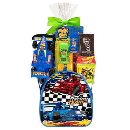 Easter Gift Basket Race Car Backpack Basket