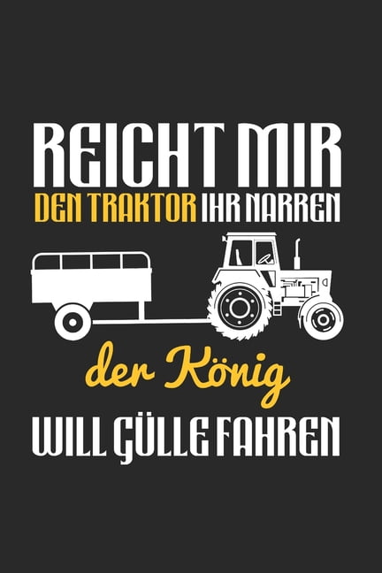 Notizbuch Farmer Landwirt Bauernhof Traktor Spruch als Geschenkidee