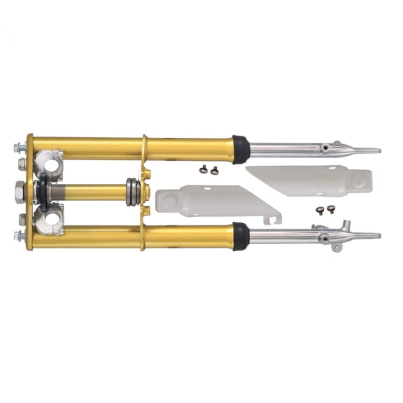 Front Fork Shock Suspension Assembly for CRF50F 2004-2014 XR50R 2000-2004 50cc 70cc 90cc 110cc Dirt Bike Pit Bike CRF50 XR50 Baja DR49 Pister Pro Taotao DB14 fit 2.50-10" Wheels