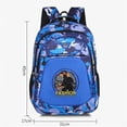 thumbnail image 4 of 18 In Waterproof Camouflage Backpack,Camo Tactical Boys Girls Bookbag For Hiking Climbing Camping Outdoor Travel-Blue, 4 of 8