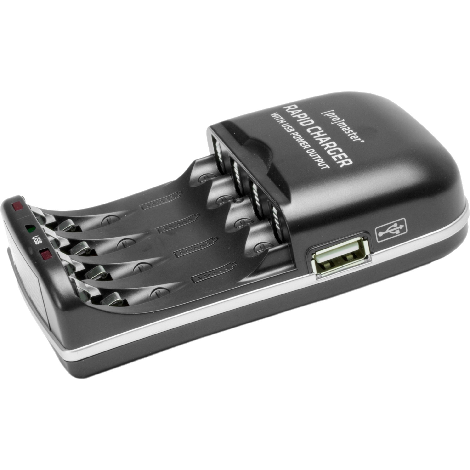 Promaster XtraPower PRECHARGED AA Battery & Charger Kit