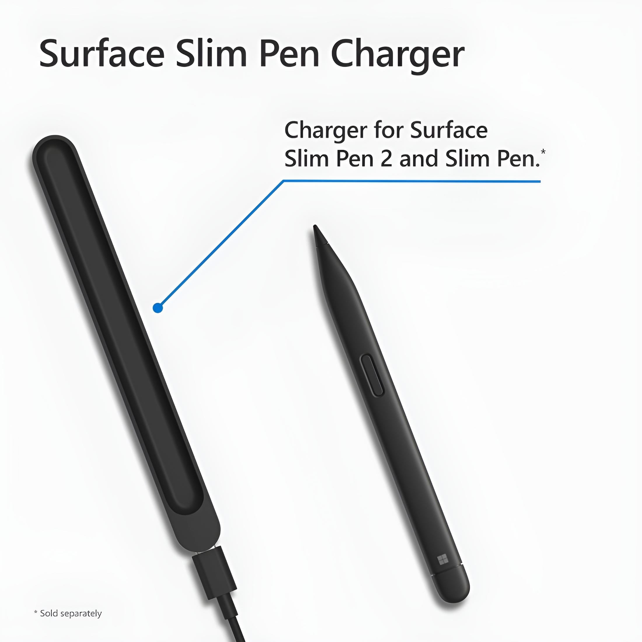 Microsoft deals surface slim pen 2 and charger matte black