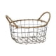 thumbnail image 3 of Cesta para huevos, cesta para frutas y verduras, cuenco para servir con asa, cesta de almacenamiento de alambre para huevos, armario de granja,, 3 of 9