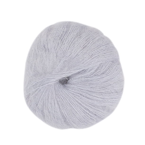 Toystoory Hilo de tejer de ganchillo de 26g, hilo de tejer para manualidades DIY para el hogar, hilo de ganchillo, hilo de tejer a mano Tela de costura y artesanía Gris Toystoory HA001028-03