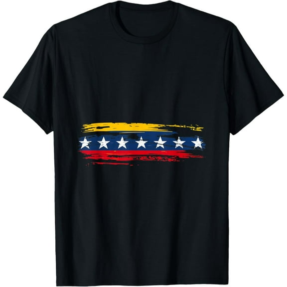 Venezuela Flag Seven Stars Art Venezuela National Pride T-Shirt