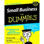 Pre-Owned Small Business for Dummies (Paperback 9780764554810) by Eric Tyson, Jim Schell