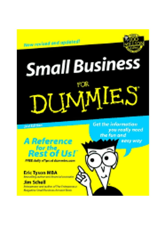 Pre-Owned Small Business for Dummies (Paperback 9780764554810) by Eric Tyson, Jim Schell