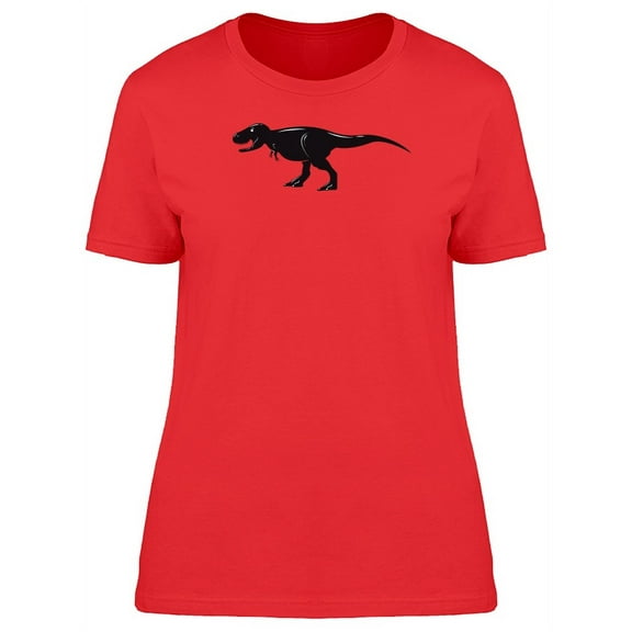 Cool Grunge T-Rex Doodle T-Shirt Women -Image by Shutterstock, Female Medium