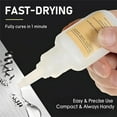 thumbnail image 4 of Multi-Purpose Power Quick-Dry Welding Adhesive, 20ml Welding High-Strength Oily Glue, Multifunctional Super Strong Bonding, Fast Drying, for Metal, Plastic, Wood(2pc), 4 of 7