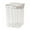 🥝 White_Base#533, variant on Multigrain Storage Container Barrel Sealed Tank • Household Food Grade Ash Proof Water Proof • 4-Compartment Dry Food Dispenser for Grain Beans Peas