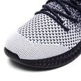 thumbnail image 3 of Htcenly Mens Casual Shoes Athletic Sport Running Shoes Fashion Sneakers Lightweight Breathable Slip on Gym Walking Work Shoes, 3 of 10