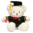 thumbnail image 2 of 14 Inch Doctor Graduation Bear Plush - Blue Doctorate Degree Stuffed Animal, Academic Achievement Gift for Graduates & Students Red, 2 of 9