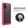 thumbnail image 6 of Galaxy A02S Case, Sturdy Case for 2021 Samsung Galaxy A02S, Njjex Full-Body Rugged Transparent Clear Back Bumper Case Cover for Samsung Galaxy A02S 6.5" 2021, Not A20S 6.4" -Hot Pink, 6 of 10