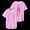 Pink1, variant on Stray Kids Chaotic SKZ Baseball Jersey Dominate World Tour 2025 Merch Tee Cosplay Unisex Fashion Jersey
