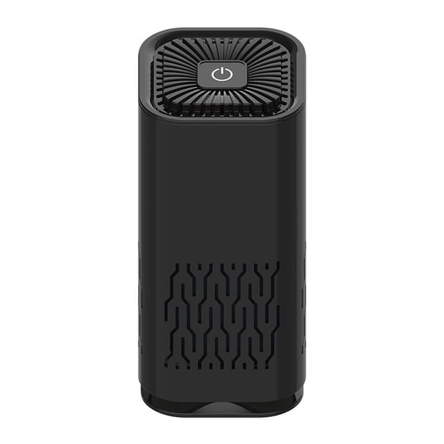 EZLIFE Pequeño purificador doméstico con sistema de filtrado de 3 etapas, purificador portátil silencioso para el hogar S3N2