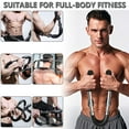 thumbnail image 4 of LOVJOYSE Twister Arm Trainer, 66-110lb Adjustable Chest Workout Equipment, Chest Trainer for Men, Portable Detachable Spring Resistance Home Fitness Equipment for Enhancing Upper Body Muscle, Gray, 4 of 7