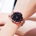 thumbnail image 3 of Xinyolin Elegant Starry Mesh Band Quartz Watch, Women's Daily Life Wrist Watch, 3 of 8
