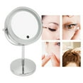 thumbnail image 4 of Espejo de maquillaje led, control de pantalla tálil de luz fría 1x 7x aumento espejo de maquillaje portátil para regalos en cumpeados día de San Valentín Aniversario de la, 4 of 7