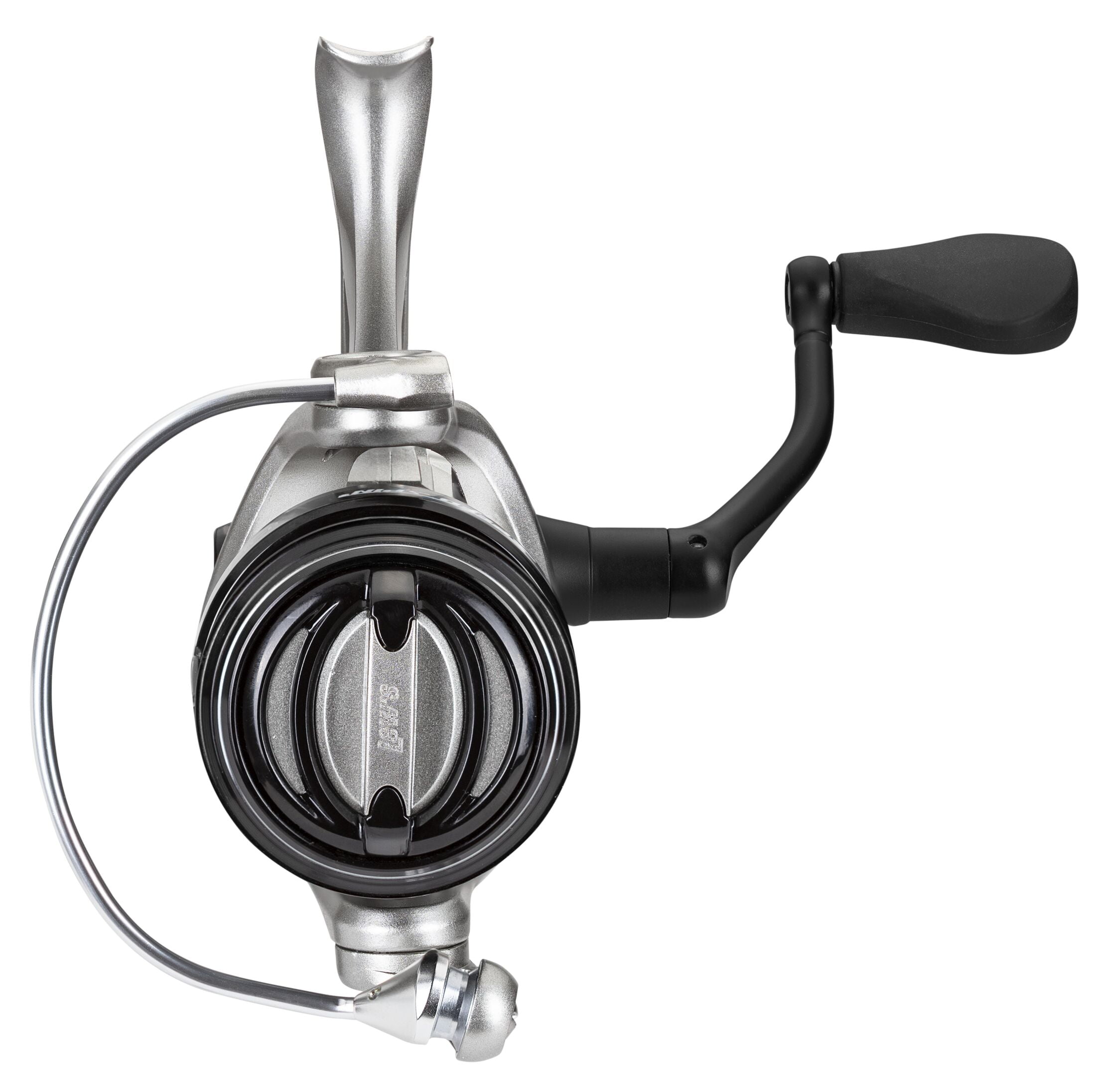Lew's Laser SG Speed Spin Spinning Fishing Reel, Size 100 Reel, Silver (Clam Package)