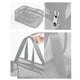 thumbnail image 4 of pstuiky Bolsa de malla para lavado organizador de almacenamiento portátil bolsa de baño para llevar a mano bolsa de playa de malla de poliéster bolsa de lavado grande, 4 of 6