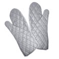 thumbnail image 2 of 1 par de guantes gruesos para horno, microondas, barbacoas al aire libre, aislamiento térmico (talla grande), 2 of 7