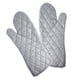 thumbnail image 2 of 1 par de guantes gruesos para horno, microondas, barbacoas al aire libre, aislamiento térmico (talla grande), 2 of 7