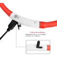 thumbnail image 3 of Collar de perro con luz LED recargable por USB - Collar de seguridad para mascotas de longitud ajustable para perros y gatos, 3 of 5