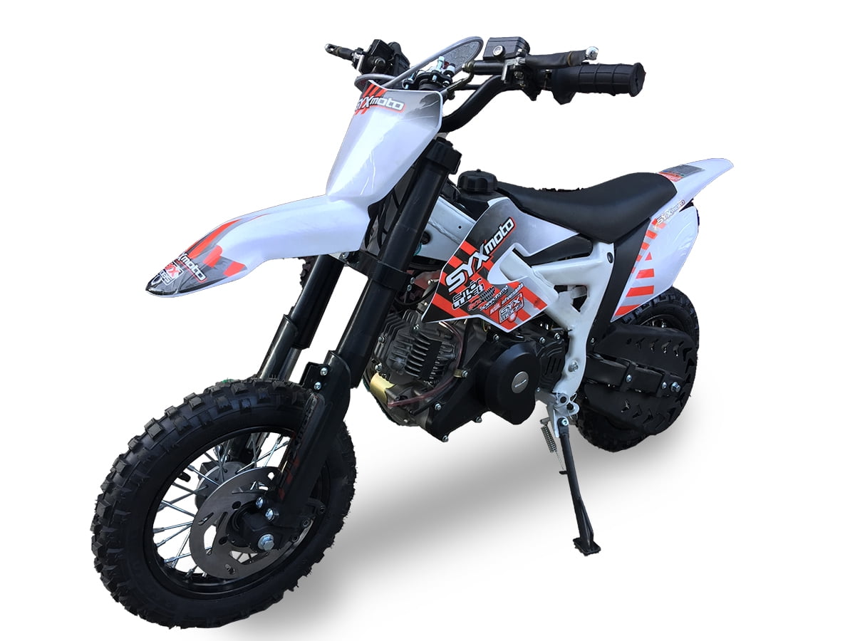 SYX MOTO Mini Gasoline Youth Teen 60cc 4 Stroke Kids Dirt Bike