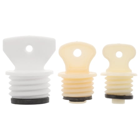 Beaupretty 3Pcs Portable Hot Water Bottle Plugs Assorted Color Leakproof Sealing Stoppers for Kitchen