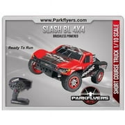 ParkFlyers 68086-21 Traxxas 1-10 Slash BL 4x4 LCG RTR with Audio & TSM