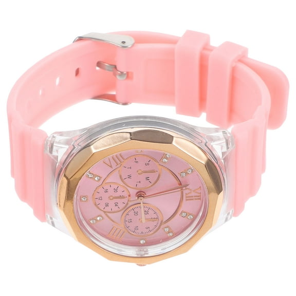 LOLIPPYY Fashion Wristwatch for Women Women Watch Silicone Pink 1 PCS Daily Use