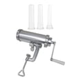 thumbnail image 3 of Luzkey Manual Sausage Stuffer Aluminum Food Grinding Machine for Bratwurst Hot Dogs Short Tubes Set, 3 of 8