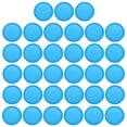 thumbnail image 1 of Unique Bargains Disques de Reliure en Plastique, Bleu, 33 Unités, 1 of 6