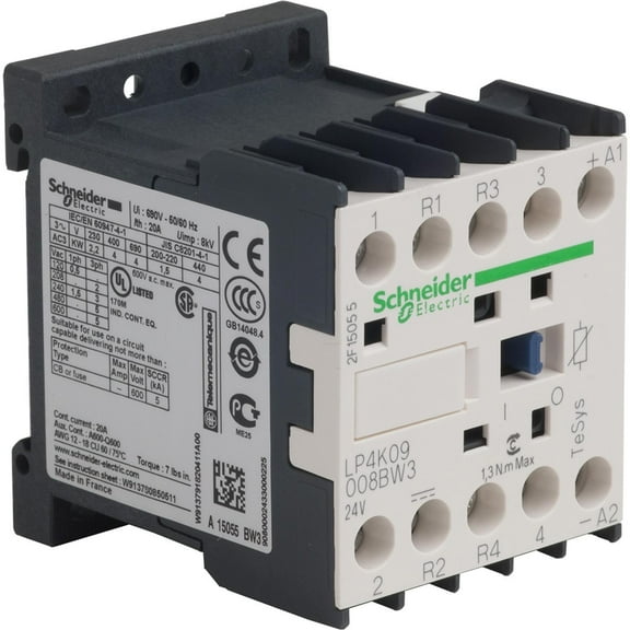 Schneider Electric LP4K09008BW3 Tesys K Iec Contactor