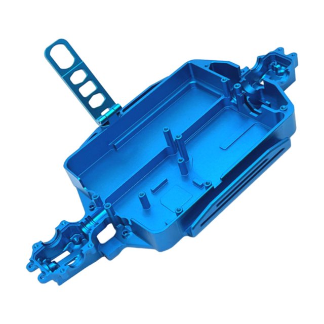 Piezas de Repuesto para Chasis de Coche RC 1/16 Perfecl Azul